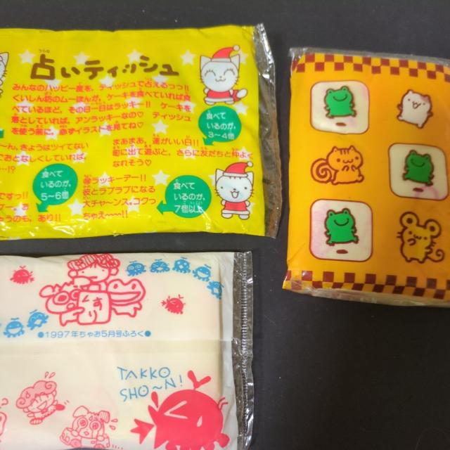 ムーぽんとポムポムプリンとヘリタコプーちゃん付録ティッシュ < アニメ/コミック/キャラクター ムーぽんとポムポムプリンとヘリタコプーちゃん付録ティッシュ < アニメ/コミック/キャラクターの