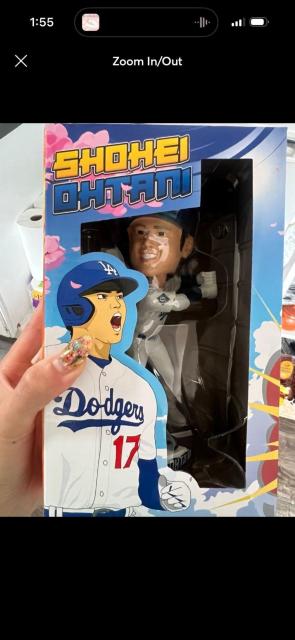 大谷翔平選手 ドジャース #17 ボブルヘッド フィギュア 公式グッズ < レジャー/スポーツ 大谷翔平選手 ドジャース #17 ボブルヘッド フィギュア 公式グッズ < レジャー/スポーツの