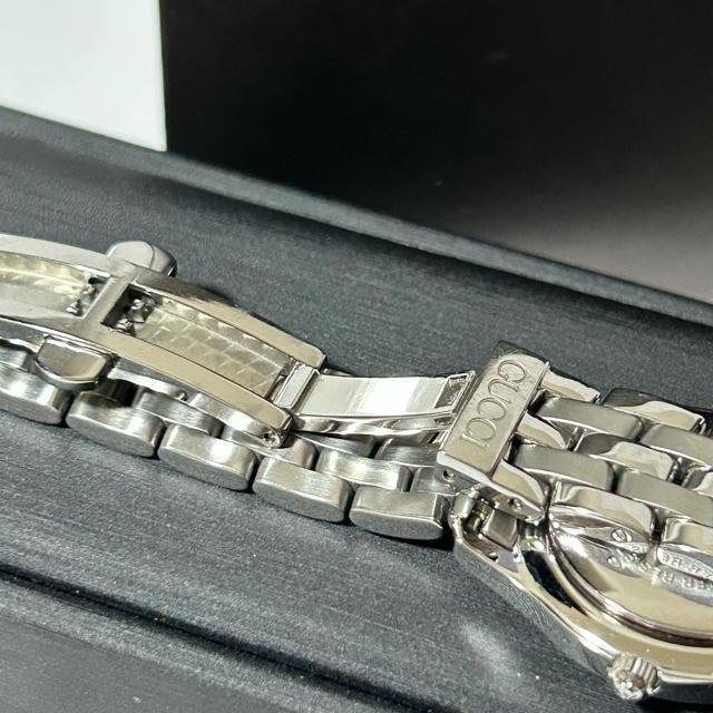 GUCCI �O�b�` G�N���X ���f�B�[�X�E�H�b�` �r���v �N�H�[�c 5500L �O���[ �V���o�[ ���[�}�� ����ǍD �� �u�����h�� 