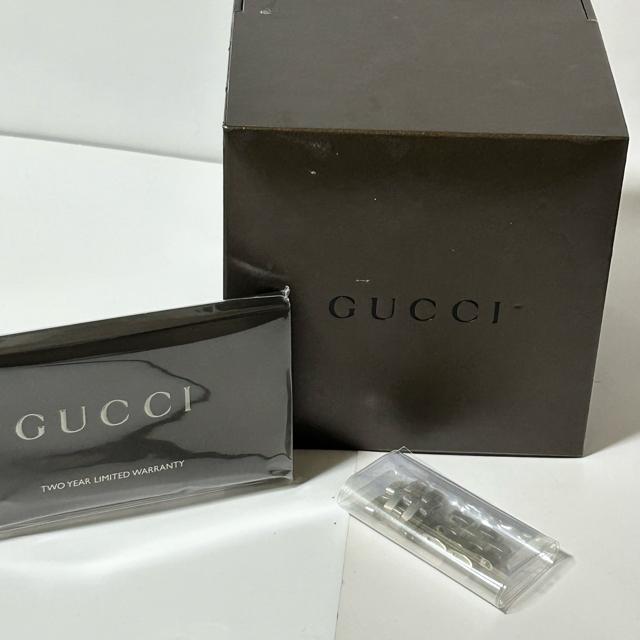 GUCCI �O�b�` G�N���X ���f�B�[�X�E�H�b�` �r���v �N�H�[�c 5500L �O���[ �V���o�[ ���[�}�� ����ǍD �� �u�����h�� 