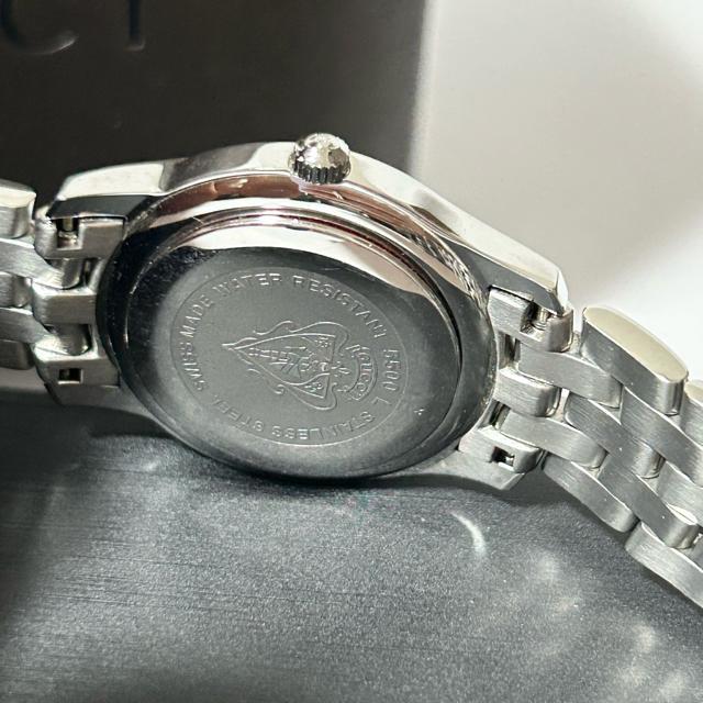 GUCCI �O�b�` G�N���X ���f�B�[�X�E�H�b�` �r���v �N�H�[�c 5500L �O���[ �V���o�[ ���[�}�� ����ǍD �� �u�����h�� 