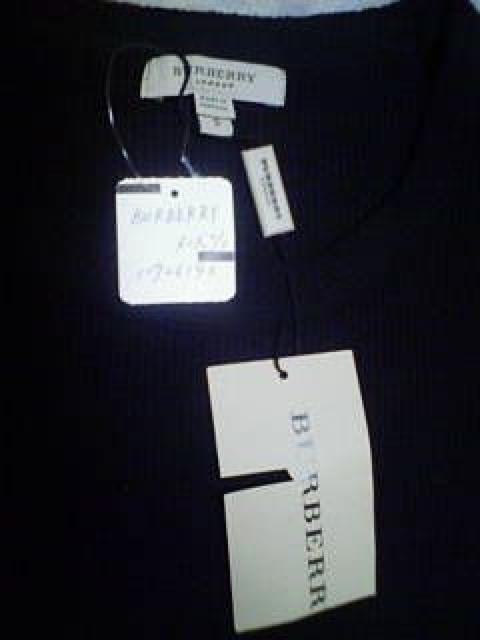 Aー272☆新品☆長袖BURBERRYサーマルTシャツ M < ブランド  Aー272☆新品☆長袖BURBERRYサーマルTシャツ M < ブランドの