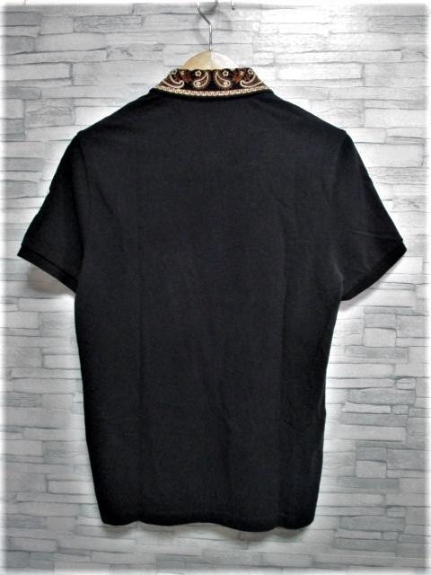 ☆MONCLER モンクレール ワッペン 襟刺繍 デザイン ポロシャツ 半袖/メンズ/S/ブラック☆人気希少モデル < ブランド ☆MONCLER モンクレール ワッペン 襟刺繍 デザイン ポロシャツ 半袖/メンズ/S/ブラック☆人気希少モデル < ブランドの
