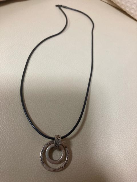 1586.メンズシルバーネックレス☆トライバル☆リングモチーフ < 男性アクセサリー/時計  1586.メンズシルバーネックレス☆トライバル☆リングモチーフ  < 男性アクセサリー/時計の