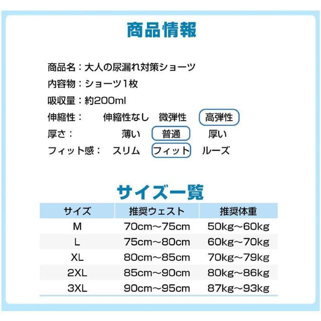 失禁パンツ 1枚 男 メンズ 尿漏れ パンツ 漏れない 介護 ボクサー トランクス ショーツ 高齢者 シニア 中失禁 重失禁 20 < ヘルス/ビューティー 失禁パンツ 1枚 男 メンズ 尿漏れ パンツ 漏れない 介護 ボクサー トランクス ショーツ 高齢者 シニア 中失禁 重失禁 20 < ヘルス/ビューティーの
