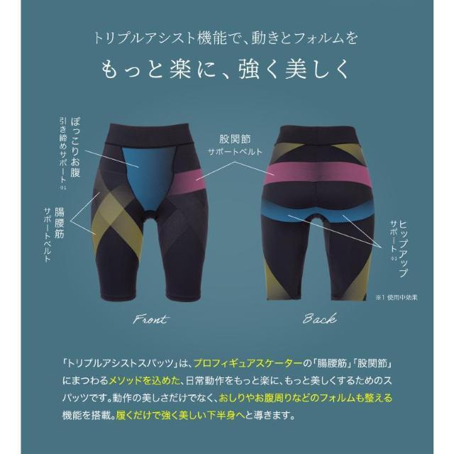 プロイデア 小塚崇彦のトリプルアシストスパッツ 腸腰筋 股関節 サポート グッズ < 香水/コスメ/ネイル  プロイデア 小塚崇彦のトリプルアシストスパッツ 腸腰筋 股関節 サポート グッズ < 香水/コスメ/ネイルの