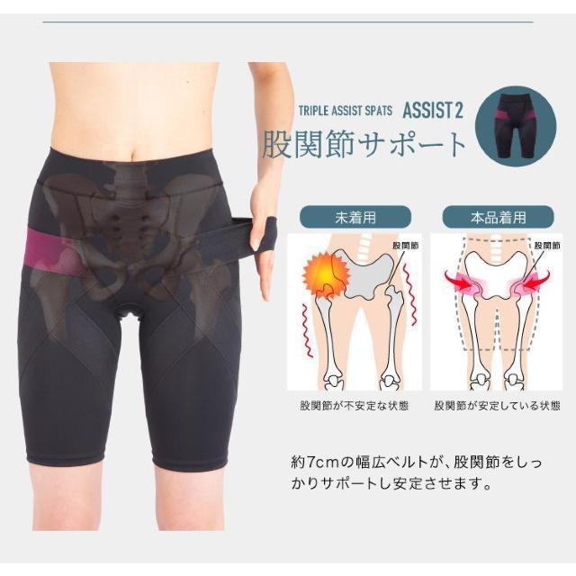 プロイデア 小塚崇彦のトリプルアシストスパッツ 腸腰筋 股関節 サポート グッズ < 香水/コスメ/ネイル  プロイデア 小塚崇彦のトリプルアシストスパッツ 腸腰筋 股関節 サポート グッズ < 香水/コスメ/ネイルの