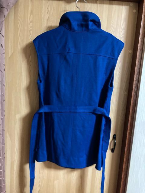 2011.未使用☆昭和レトロ☆紐ベルト付きノースリーブ☆ダークブルー < 女性ファッション  2011.未使用☆昭和レトロ☆紐ベルト付きノースリーブ☆ダークブルー < 女性ファッションの