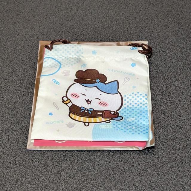 ちいかわ ココス 巾着 ハチワレ < アニメ/コミック/キャラクター  ちいかわ ココス 巾着 ハチワレ  < アニメ/コミック/キャラクターの