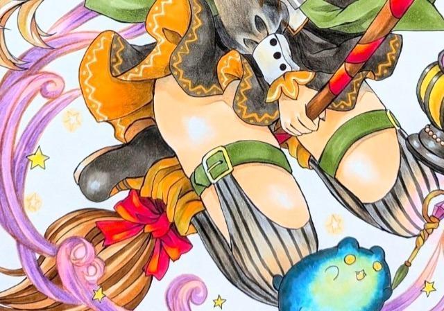 自作イラスト オリジナル ハロウィン < アニメ/コミック/キャラクター  自作イラスト オリジナル ハロウィン < アニメ/コミック/キャラクターの