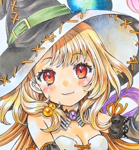 自作イラスト オリジナル ハロウィン < アニメ/コミック/キャラクター  自作イラスト オリジナル ハロウィン < アニメ/コミック/キャラクターの