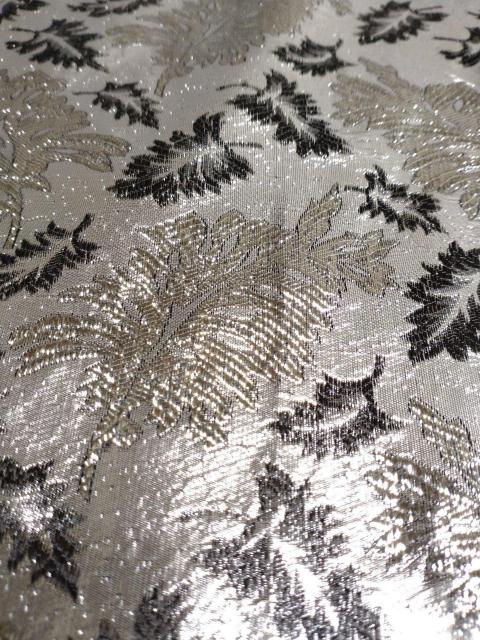 (CQ1091)約108cm幅×約3m・銀ラメジャガード・銀×黒 < ペット/手芸/園芸 (CQ1091)約108cm幅×約3m・銀ラメジャガード・銀×黒 < ペット/手芸/園芸の