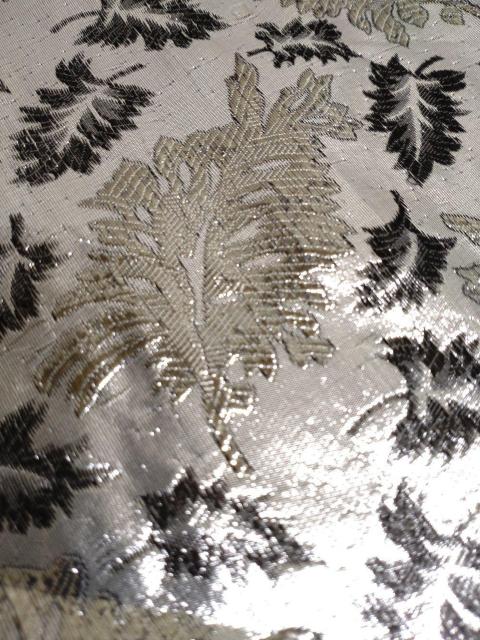 (CQ1091)約108cm幅×約3m・銀ラメジャガード・銀×黒 < ペット/手芸/園芸 (CQ1091)約108cm幅×約3m・銀ラメジャガード・銀×黒 < ペット/手芸/園芸の