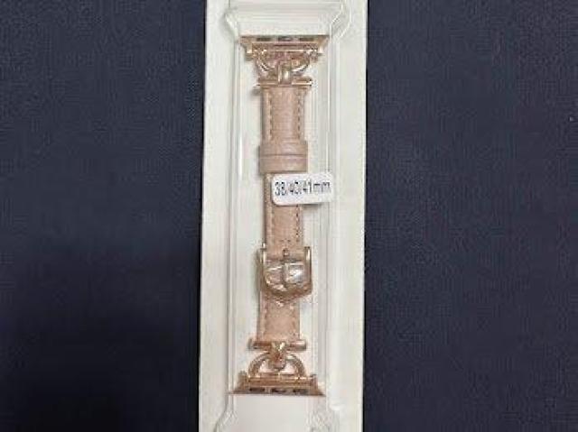Apple Watch バンド 合皮 38/40/41mm ライトピンク+ゴールド2 < 女性アクセサリー/時計 Apple Watch バンド 合皮 38/40/41mm ライトピンク+ゴールド2 < 女性アクセサリー/時計の