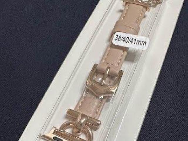 Apple Watch バンド 合皮 38/40/41mm ライトピンク+ゴールド2 < 女性アクセサリー/時計 Apple Watch バンド 合皮 38/40/41mm ライトピンク+ゴールド2 < 女性アクセサリー/時計の