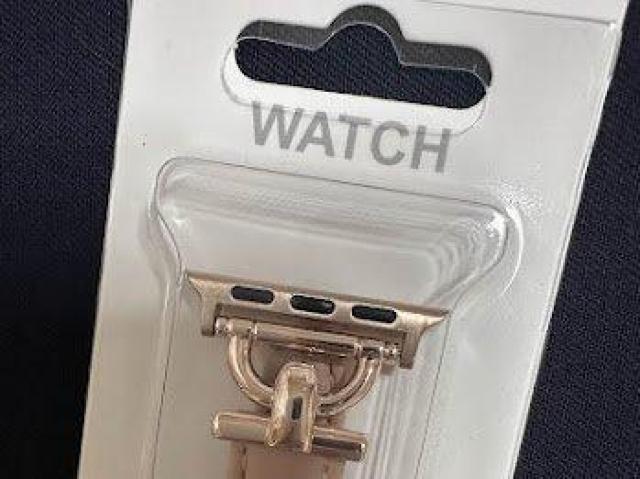 Apple Watch バンド 合皮 38/40/41mm ライトピンク+ゴールド2 < 女性アクセサリー/時計 Apple Watch バンド 合皮 38/40/41mm ライトピンク+ゴールド2 < 女性アクセサリー/時計の