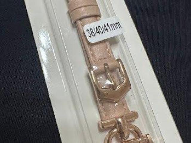 Apple Watch バンド 合皮 38/40/41mm ライトピンク+ゴールド2 < 女性アクセサリー/時計 Apple Watch バンド 合皮 38/40/41mm ライトピンク+ゴールド2 < 女性アクセサリー/時計の