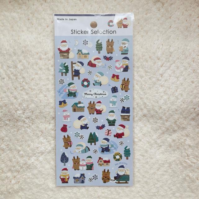 �V�i �N���X�}�X �J���t�� �T���^ �X�e�b�J�[ �V�[�� �I�^�� �R���[�W�� �f�R N2m  �� �C���e���A/���C�t�� 