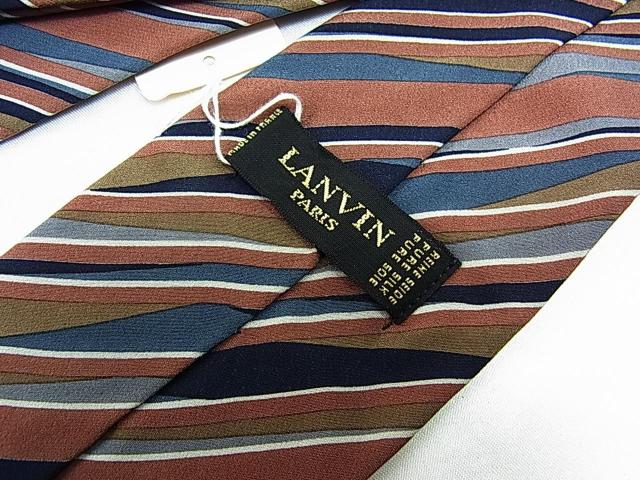 ���m�����K���g�p LANVIN �����o�� ���B���e�[�W �l�N�^�C �t�����X�� �^�O�t �� �u�����h�� 