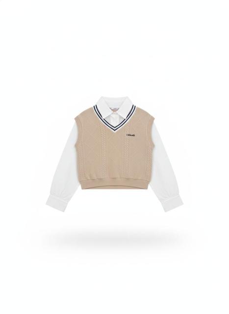 ���f�B�[�X �P�[�u���҂� V�l�b�N�j�b�g�x�X�g �x�[�W�� M�T�C�Y���� �J�W���A��  �� �����t�@�b�V������ 