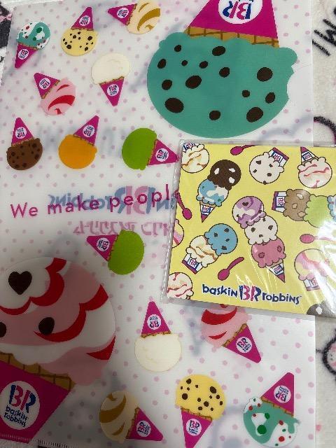 サーティワン★クリアファイル&メモ帳セット < ホビー サーティワン★クリアファイル&メモ帳セット < ホビーの