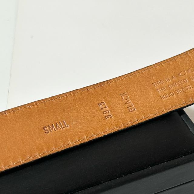 COACH �R�[�` �k�o�b�N 3913 �S�[���h���� �x���g �\�L�T�C�Y SMALL ���f�B�[�X �u���b�N �� �u�����h�� 