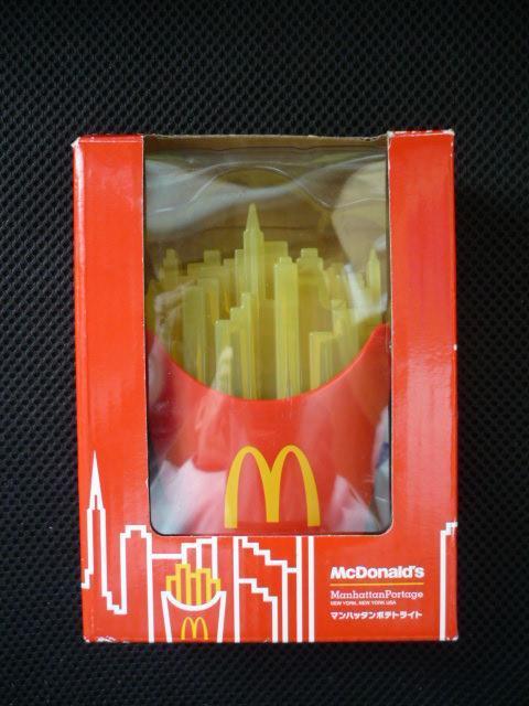 マクドナルド福袋「マンハッタンポテトライト」T39 < 家電/AV マクドナルド福袋「マンハッタンポテトライト」T39 < 家電/AVの