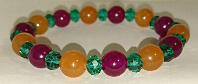 恋愛☆オレンジアベンチュリン&ローズジェド☆ブレス☆16.5p < 女性アクセサリー/時計  恋愛☆オレンジアベンチュリン&ローズジェド☆ブレス☆16.5p < 女性アクセサリー/時計の