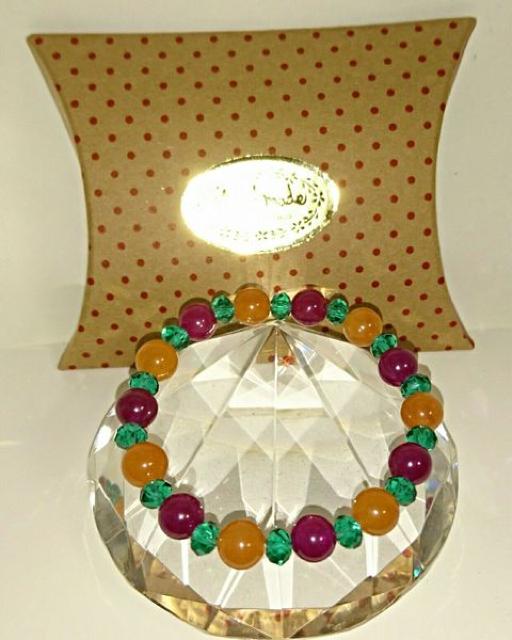 恋愛☆オレンジアベンチュリン&ローズジェド☆ブレス☆16.5p < 女性アクセサリー/時計  恋愛☆オレンジアベンチュリン&ローズジェド☆ブレス☆16.5p < 女性アクセサリー/時計の