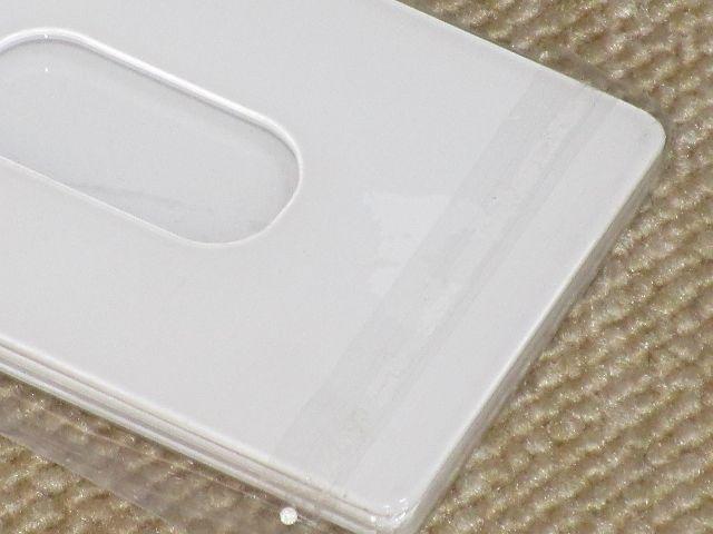 未使用☆ICカードケースホルダー白*プラパスケース*デコ素材 < 香水/コスメ/ネイル  未使用☆ICカードケースホルダー白*プラパスケース*デコ素材 < 香水/コスメ/ネイルの