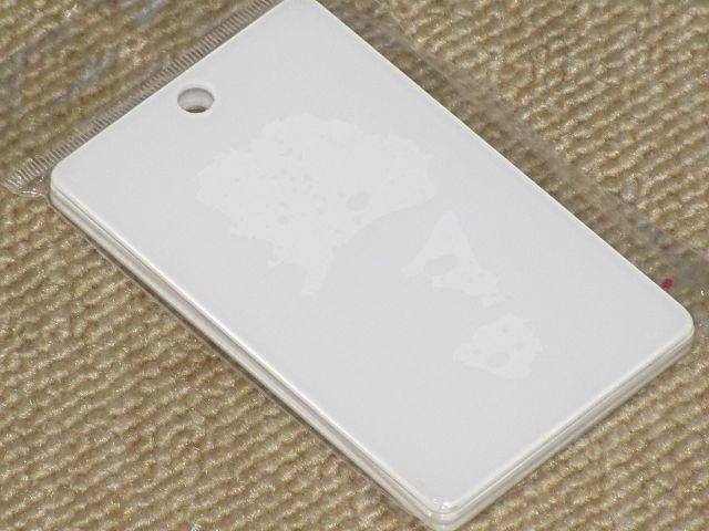 未使用☆ICカードケースホルダー白*プラパスケース*デコ素材 < 香水/コスメ/ネイル  未使用☆ICカードケースホルダー白*プラパスケース*デコ素材 < 香水/コスメ/ネイルの