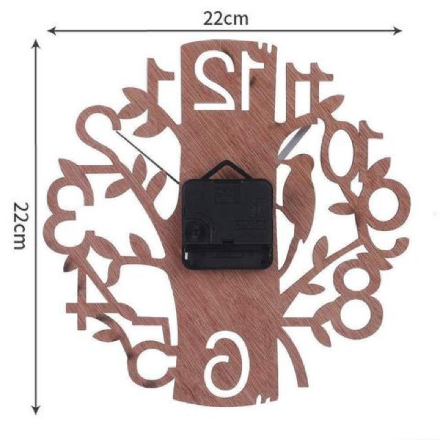 ★とってもオシャレ★小鳥のとまる木 壁掛け ウォールクロック < インテリア/ライフ  ★とってもオシャレ★小鳥のとまる木 壁掛け ウォールクロック < インテリア/ライフの