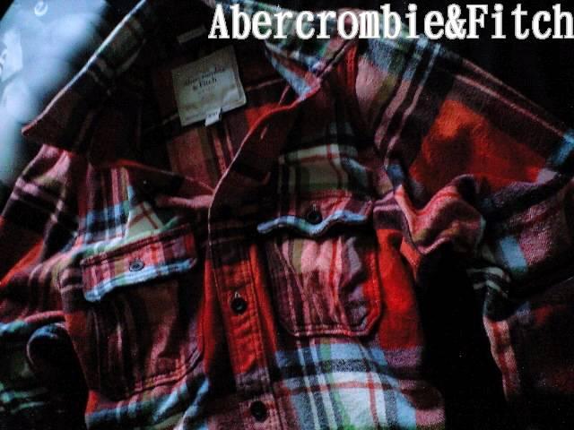 【Abercrombie&Fitch】最高峰 Vintage 厚手フランネルシャツ XXL/Orange < ブランド 【Abercrombie&Fitch】最高峰 Vintage 厚手フランネルシャツ XXL/Orange < ブランドの