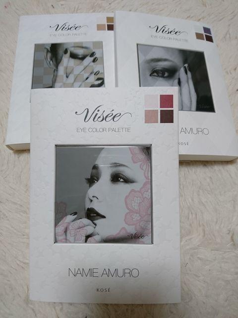 ヴィセリシェ アイカラーパレット安室奈美恵限定品3種セット < タレントグッズ ヴィセリシェ アイカラーパレット安室奈美恵限定品3種セット < タレントグッズの