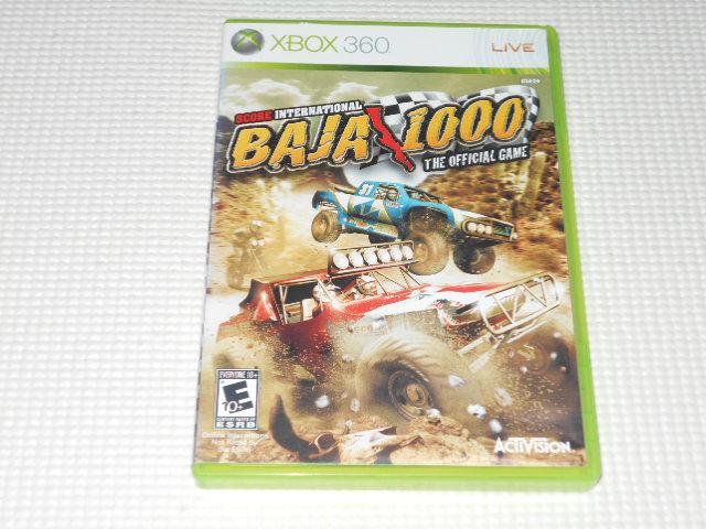 xbox360SCORE INTERNATIONAL BAJA 1000 THE OFFICIAL GAME   Q[{/\tg 