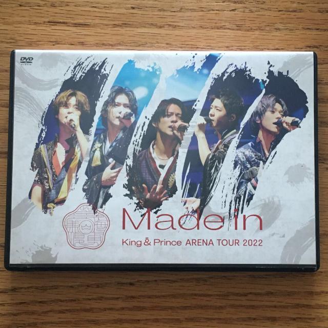 King & Prince/ARENA TOUR 2022`Made in`@2g@DVD Lv@J@A[icA[   CD/DVD/rfI 