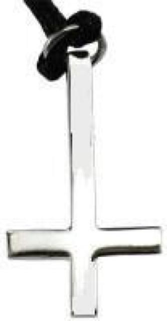 AzureGreen: Inverted Cross pendant SV925 < 女性アクセサリー/時計  AzureGreen: Inverted Cross pendant SV925  < 女性アクセサリー/時計の