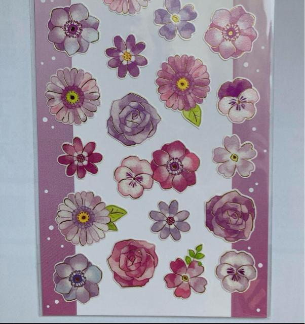 花 フラワー 紫 コラージュ 素材 デコレーション シール マスキングテープ N2m < インテリア/ライフ  花 フラワー 紫 コラージュ 素材 デコレーション シール マスキングテープ N2m < インテリア/ライフの