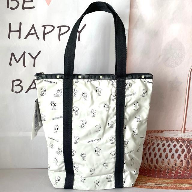 ★新品未使用★LeSportsac レスポートサック スヌーピ SNOOPY ホワイト トートバッグ 8314 送料無料 < 女性ファッション  ★新品未使用★LeSportsac レスポートサック スヌーピ SNOOPY ホワイト トートバッグ 8314 送料無料 < 女性ファッションの