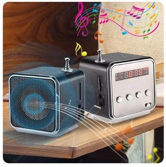 TD-V26 ポータブル FMラジオ Bluetoothスピーカー MP3 TF 音楽プレーヤー USBディスク USB充電200 < 家電/AV TD-V26 ポータブル FMラジオ Bluetoothスピーカー MP3 TF 音楽プレーヤー USBディスク USB充電200 < 家電/AVの