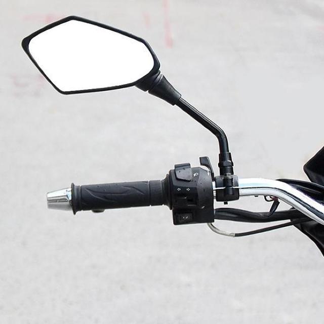 匿名配送 バイク用 クリアビューミラー 10mm 左右セット ブラック サイドミラー バックミラー カウル 広視野 ミラー < 自動車/バイク 匿名配送 バイク用 クリアビューミラー 10mm 左右セット ブラック サイドミラー バックミラー カウル 広視野 ミラー < 自動車/バイク