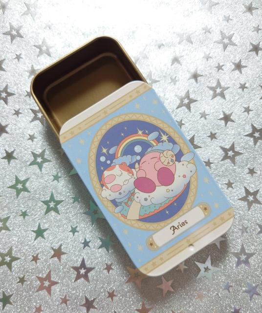新品 任天堂 星のカービィ 缶ラムネ 星座コレクション スライド缶 缶ケース 小物入れ おひつじ座 牡羊座 Aries < ホビー  新品 任天堂 星のカービィ 缶ラムネ 星座コレクション スライド缶 缶ケース 小物入れ おひつじ座 牡羊座 Aries < ホビーの