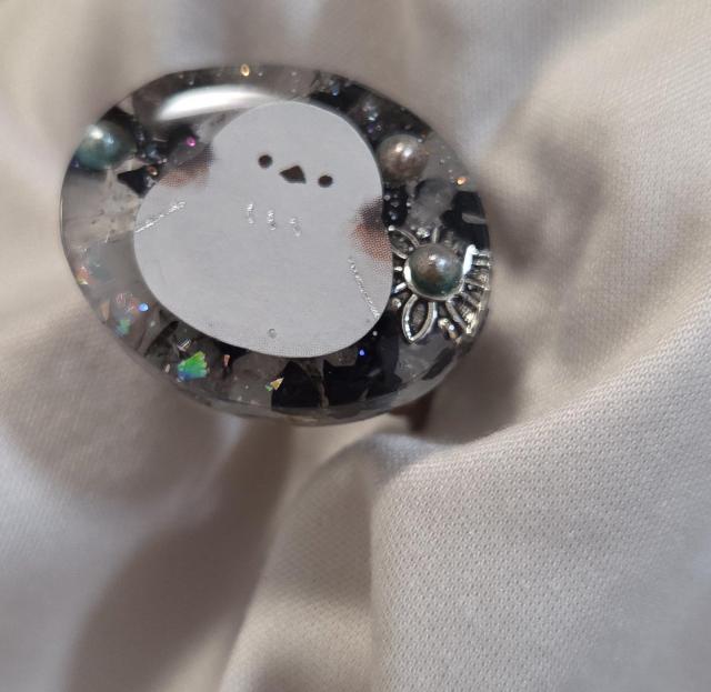 シマエナガ指輪★ハンドメイド シマエナガ シマエナガアクセサリー シマエナガグッズ レジンシマエナガ 指輪 < 女性ファッション シマエナガ指輪★ハンドメイド シマエナガ シマエナガアクセサリー シマエナガグッズ レジンシマエナガ 指輪 < 女性ファッションの