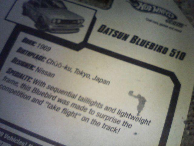 HW'09 ターゲット限定 US雪カード 510ブルーバード 青 < ホビー HW'09 ターゲット限定 US雪カード 510ブルーバード 青 < ホビーの