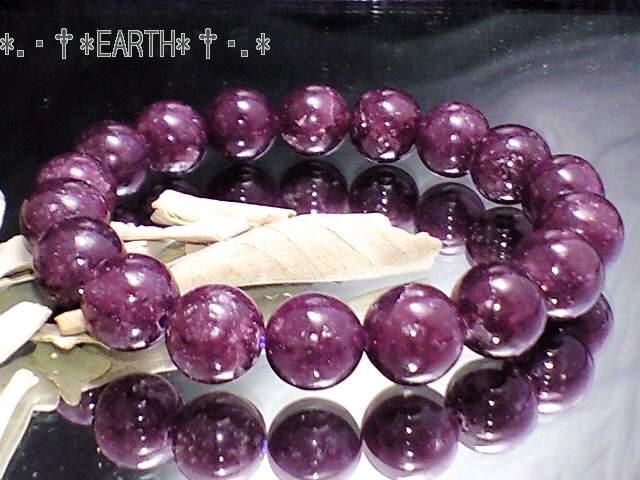 天然石★10ミリ不眠予防レピドライト濃赤紫モザンビ-ク産AAA数珠 < 女性アクセサリー/時計 天然石★10ミリ不眠予防レピドライト濃赤紫モザンビ-ク産AAA数珠 < 女性アクセサリー/時計の