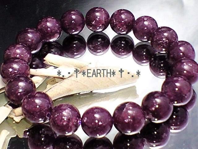 天然石★10ミリ不眠予防レピドライト濃赤紫モザンビ-ク産AAA数珠 < 女性アクセサリー/時計 天然石★10ミリ不眠予防レピドライト濃赤紫モザンビ-ク産AAA数珠 < 女性アクセサリー/時計の