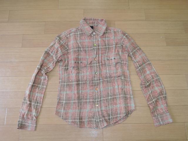 Pledgeプレッジ加工チェックシャツ46 < ブランド  Pledgeプレッジ加工チェックシャツ46  < ブランドの