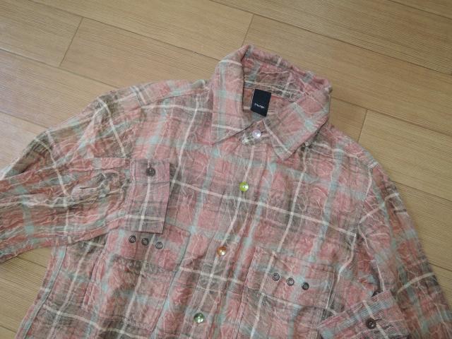 Pledgeプレッジ加工チェックシャツ46 < ブランド  Pledgeプレッジ加工チェックシャツ46 < ブランドの