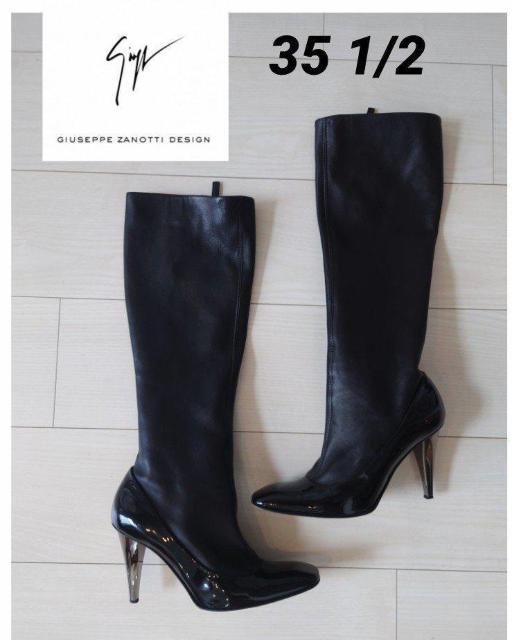 値下げ ジュゼッペザノッティ ロングブーツ ブラック < ブランド  値下げ ジュゼッペザノッティ ロングブーツ ブラック  < ブランドの