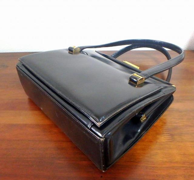 ◆銀座かねまつ GINZA Kanematsu ハンドバッグ ブラック 中古品 < 女性ファッション  ◆銀座かねまつ GINZA Kanematsu ハンドバッグ ブラック 中古品 < 女性ファッションの